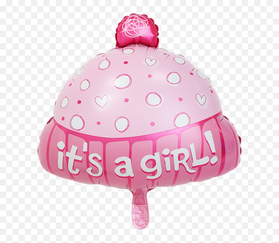 Themed Baby Shower Balloon Kit - A Girl Balloon Transparent Background Emoji,Its A Girl Png