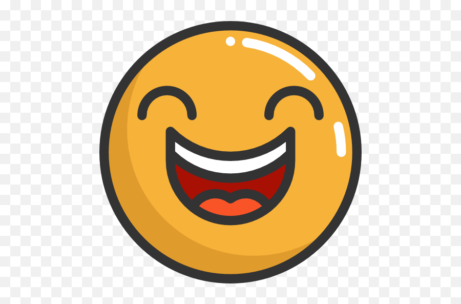 Happy Laughing Emoticons Emoji Feelings Smileys Icon,Smile Emoji Transparent