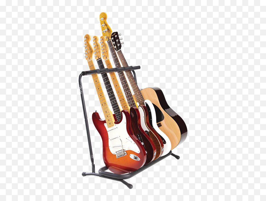 Fender Multi Stand 5 Emoji,Transparent Guitars
