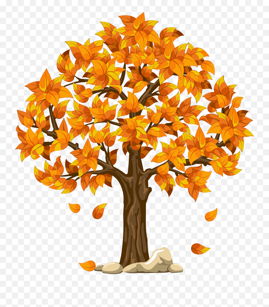 Free Fall Tree Clipartsr Download Clip - Transparent Background Fall Tree Clipart Emoji,Tree Clipart