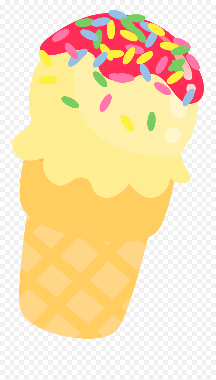 Ice Cream Clipart Ice Cream Cone Clip - Png Ice Cream Cute Emoji,Ice Cream Clipart