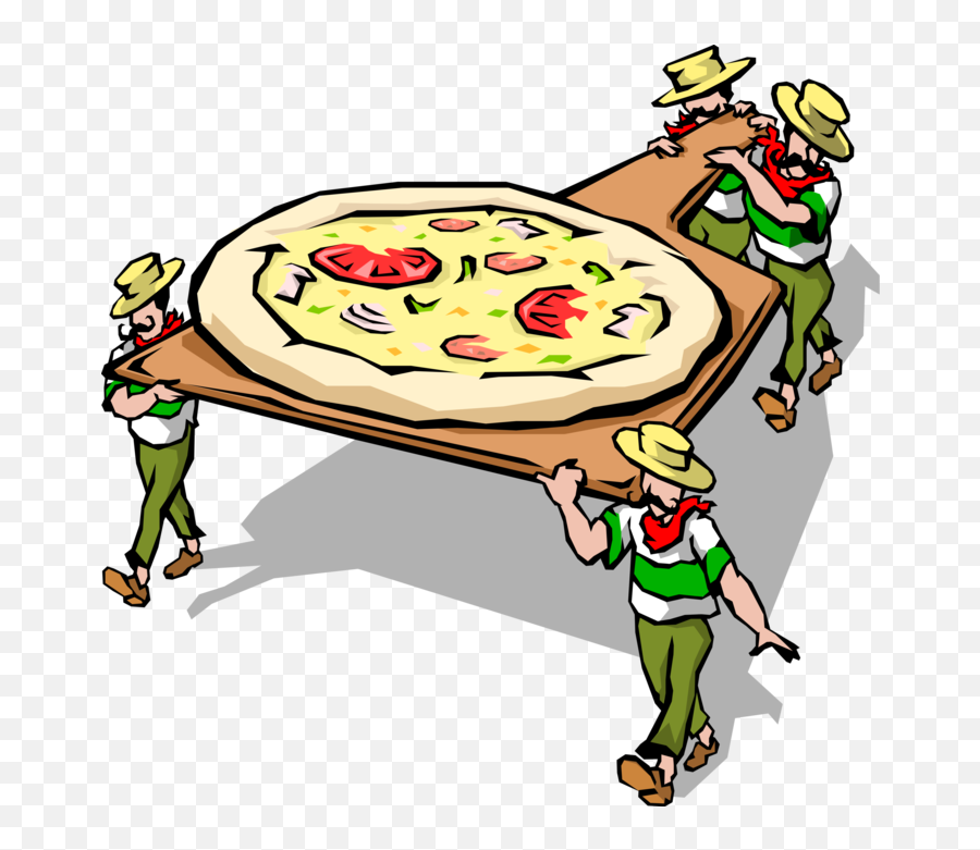 Vector Illustration Of Italian Cuisine Chefs Deliver Emoji,Italian Food Png