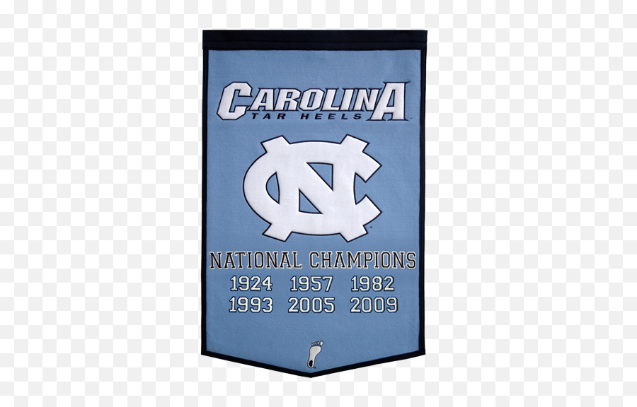 North Carolina Tar Heels Basketball Championship Dynasty Emoji,Hanging Banner Png
