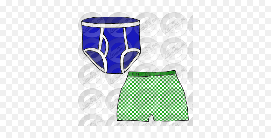 Underwear Picture For Classroom - Gym Shorts Emoji,Underwear Clipart