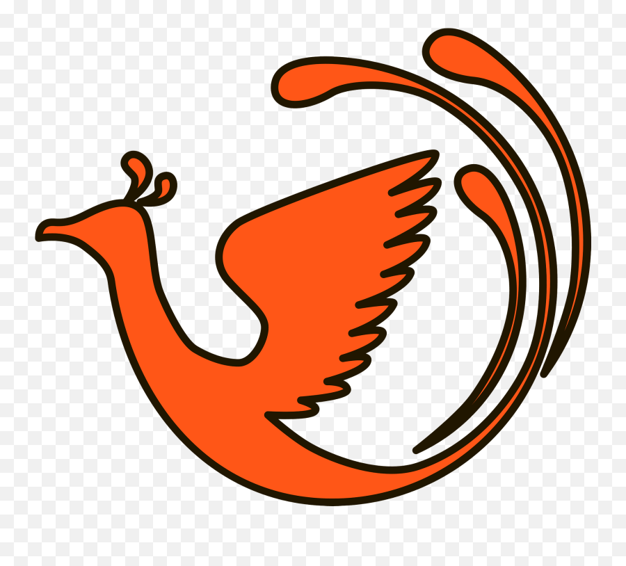 Phoenix Clipart - Bird Emoji,Phoenix Clipart