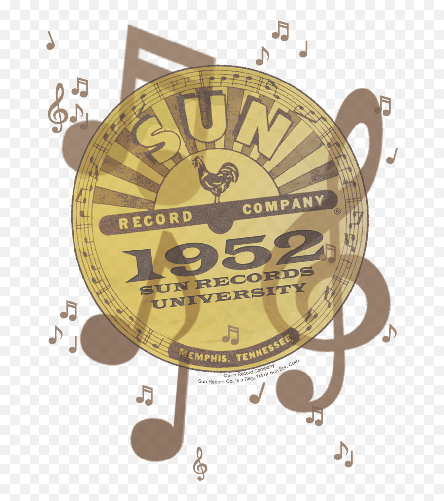 Sun Records Logo Music Youth T - Shirt Ages 812 Memphis Rock Soul Museum Emoji,Csun Logo