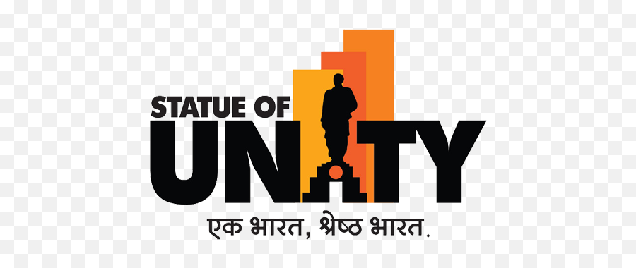 Download Hd Statue Of Unity Logo Transparent Png Image - Statue Of Unity Logo Emoji,Unity Transparent Material