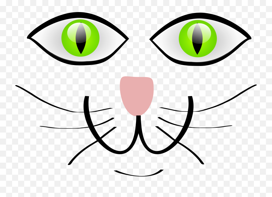 Free Cat Clipart - Cat Eyes Clip Art Emoji,Clipart - Cat