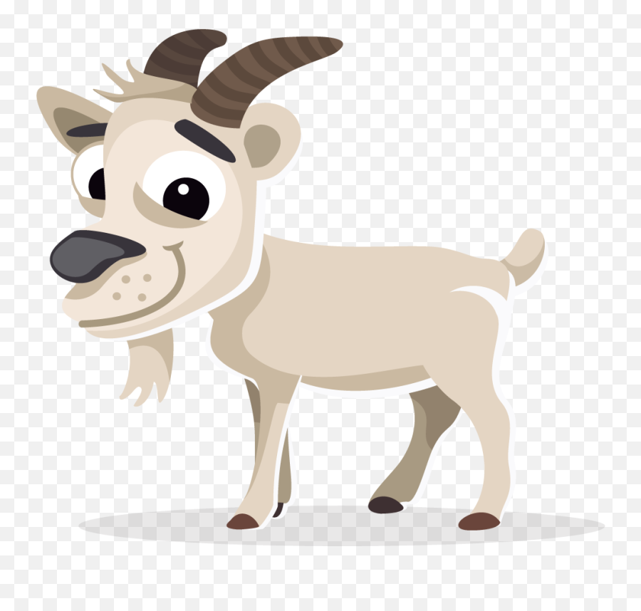 Goat Free To Use Cliparts - Transparent Background Goat Clipart Png Emoji,Goat Clipart