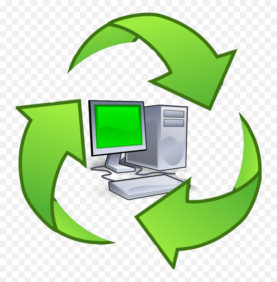 Electronics Recycling - Reduce Reuse Recycle Computers Emoji,Recycling Clipart
