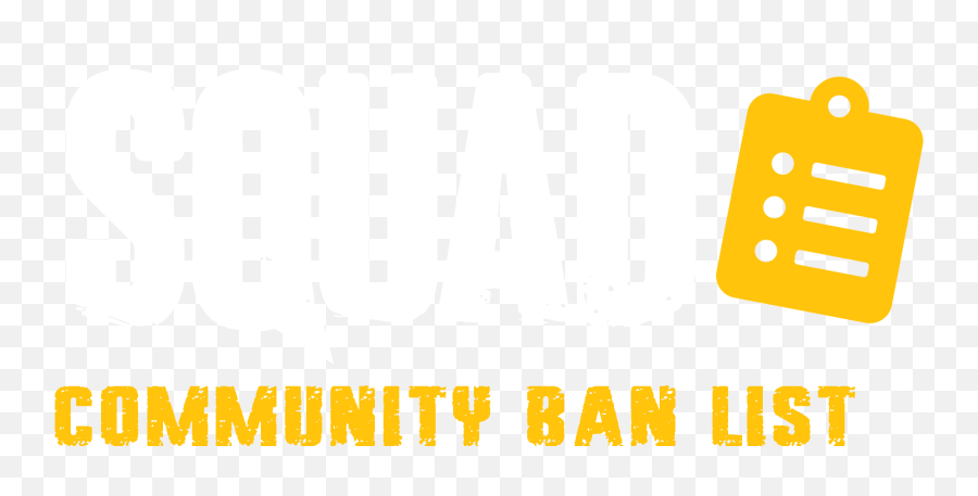 Squad Community Ban List - Joinsquad Emoji,Banned Transparent