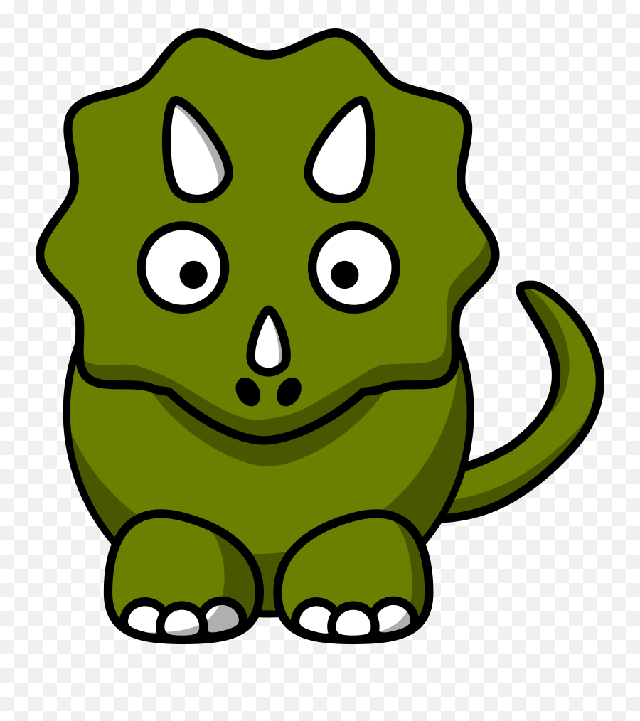 Download Cartoon Dinosaur Png Library - Clipart Cartoon Animals Emoji,Dinosaur Clipart