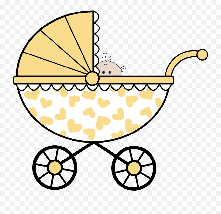 Baby In A Stroller Clipart Emoji,Baby Carriage Clipart