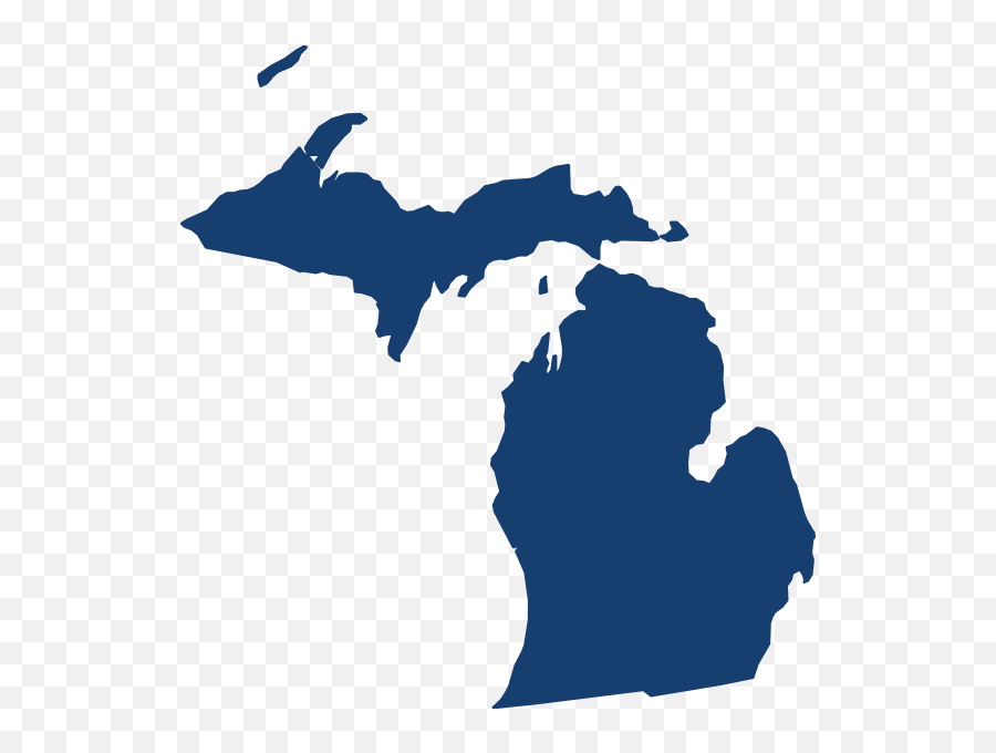 Download Michigan State Map Michigan Emoji,Michigan State Png