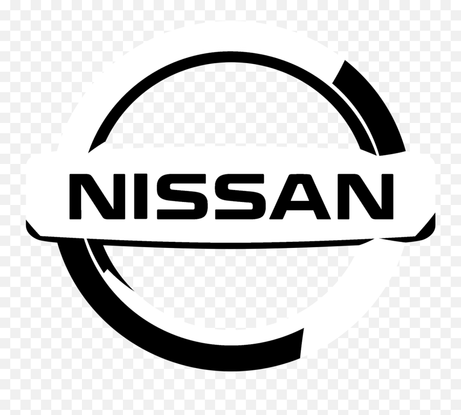 Nissan Logo Black And White - Dot Emoji,Nissan Logo