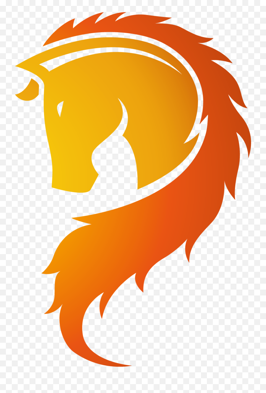 Horse Clip Art - Logo Kepala Kuda Berwarna Png Download Emoji,Kuda Png