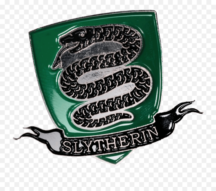 Harry Potter - Lapel Pin Emoji,Slytherin Logo