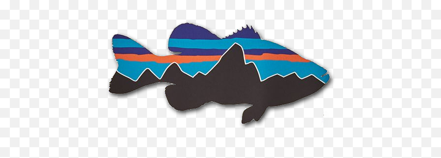Patagonia Fitzroy Bass - Patagonia Bass Sticker Emoji,Patagonia Logo
