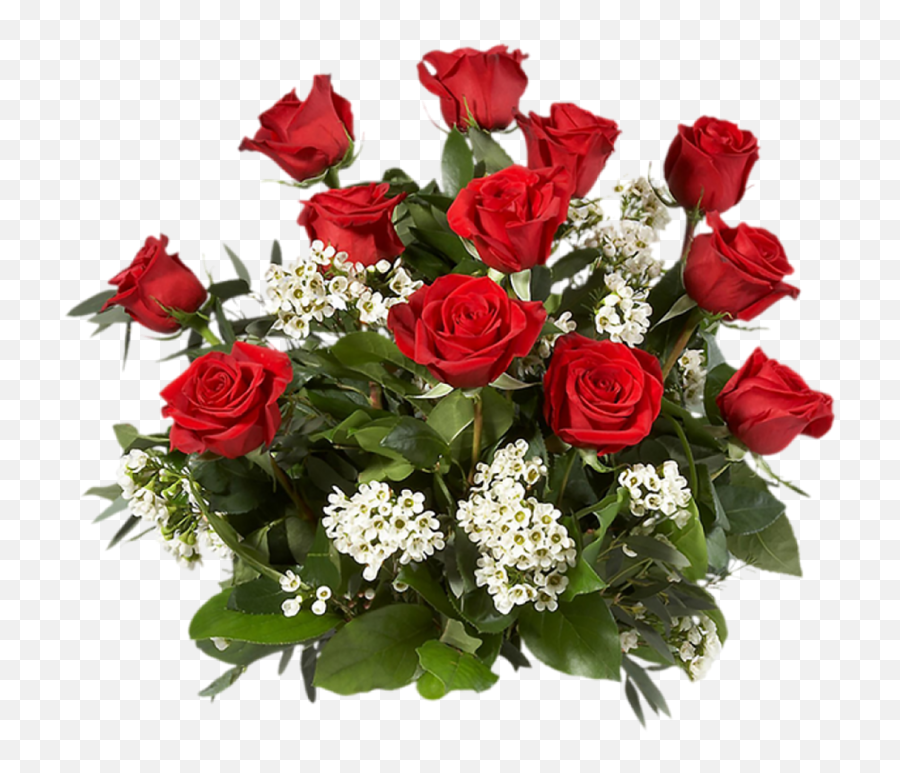 Bouquet Of Red And White Flowers - Yourpngcom Emoji,White Roses Png