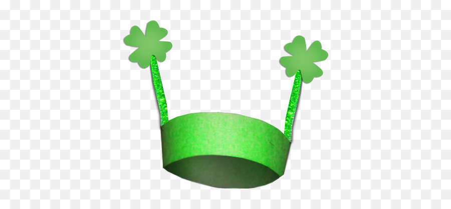 St Patricku0027s Day 4 Leaf Clover Hat Crafts U0026 Activities - St Patrick Day Crafts Ideas Emoji,4 Leaf Clover Clipart
