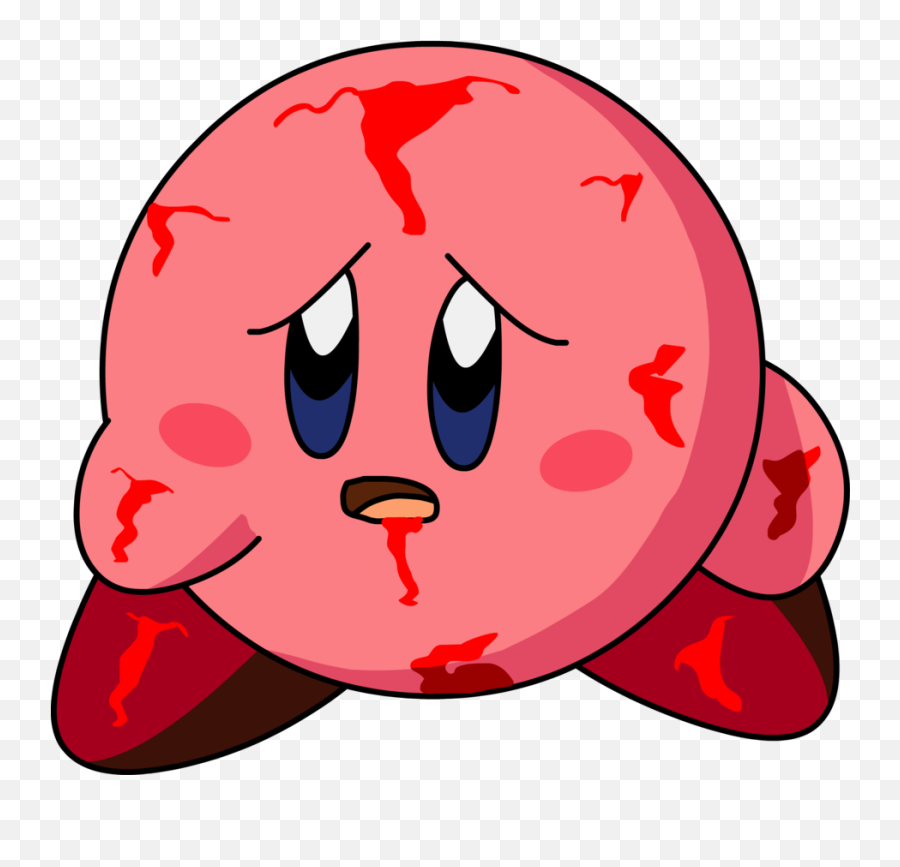 Injured Kirby - Kirby Tired 932x857 Png Clipart Download Emoji,Tired Png