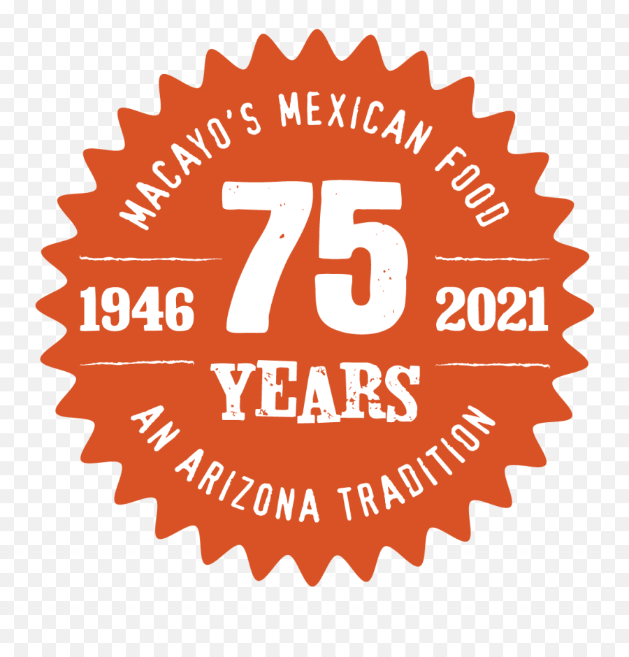 75th Anniversary Original Menu From 1946 - Macayou0027s Mexican Emoji,Restaurant Depot Logo