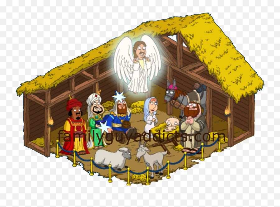 Jesus Clipart Manger Picture 1442197 Jesus Clipart Manger - Family Guy Nativity Scene Emoji,Baby Jesus Clipart