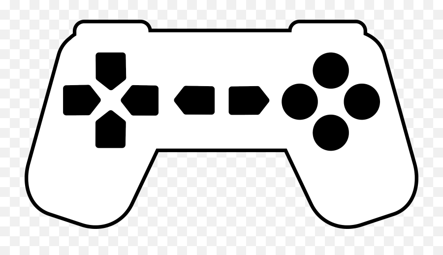 Controller Clipart Ps4 Controller Ps4 Transparent Free For - Game Controller Silhouette Emoji,Ps4 Controller Png