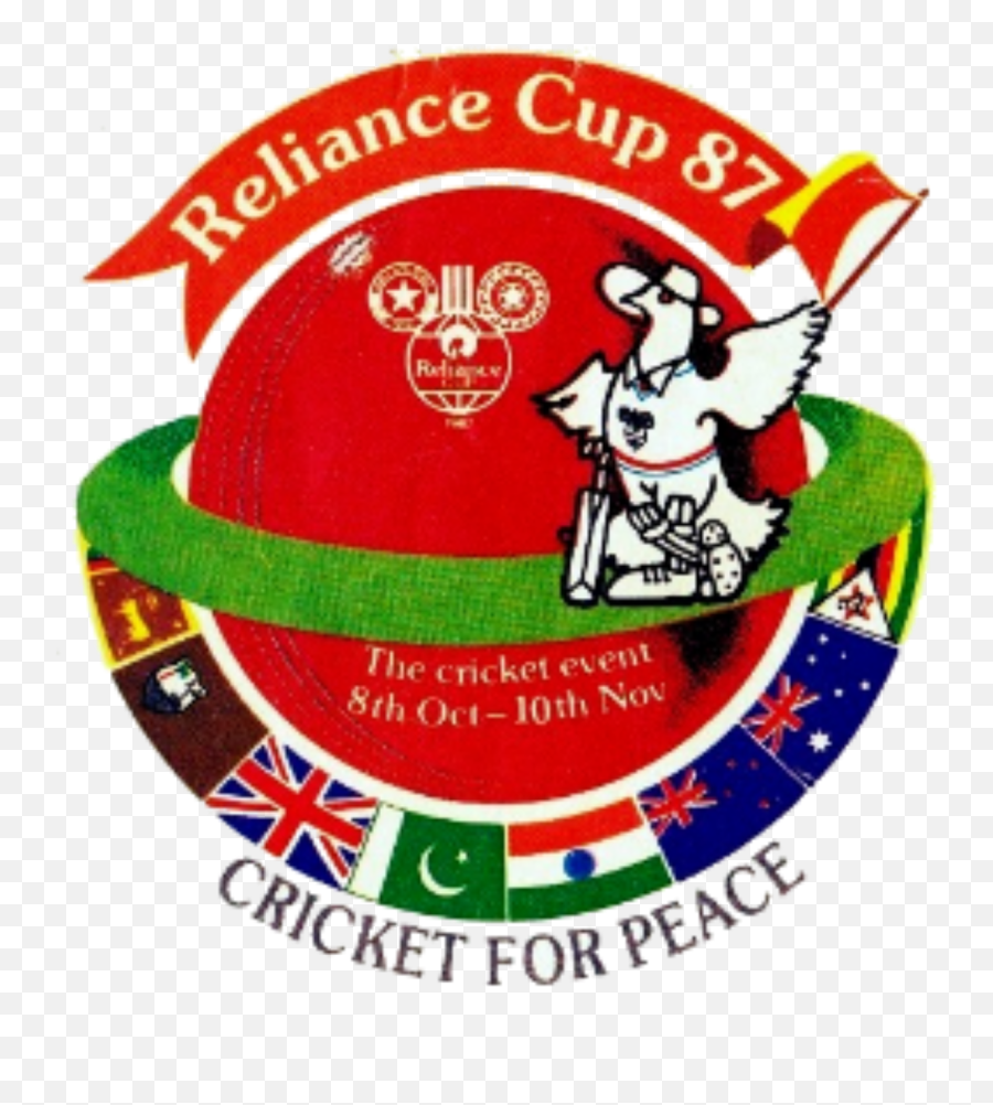 1987 Cricket World Cup - Wikipedia 1987 Cricket World Cup Logo Emoji,Falling In Reverse Logo