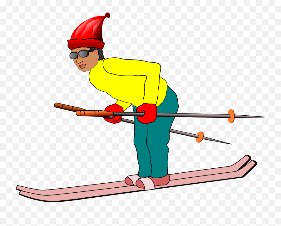 Free Snow Ski Cliparts Download Free - Ski Man Clipart Emoji,Ski Clipart