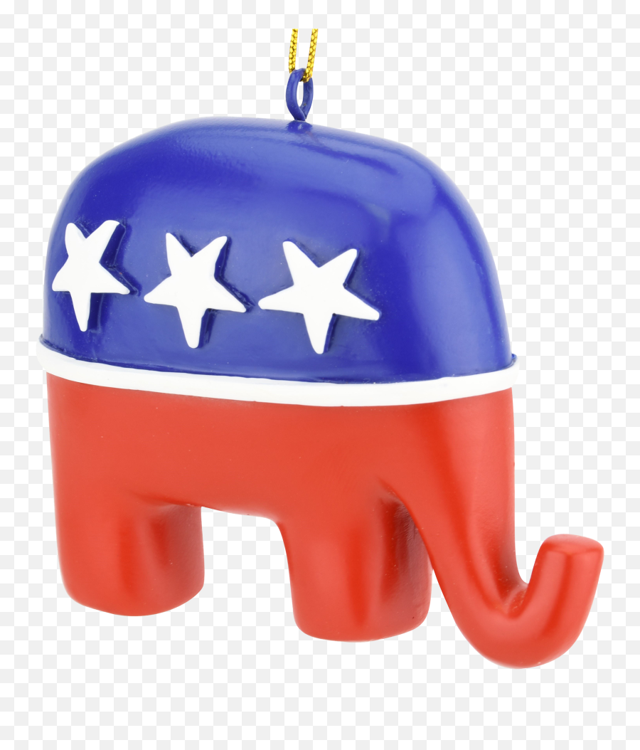 Usa Presidential Political Christmas Ornament Republican Party Tree Buddees - Fictional Character Emoji,Republican Elephant Logo