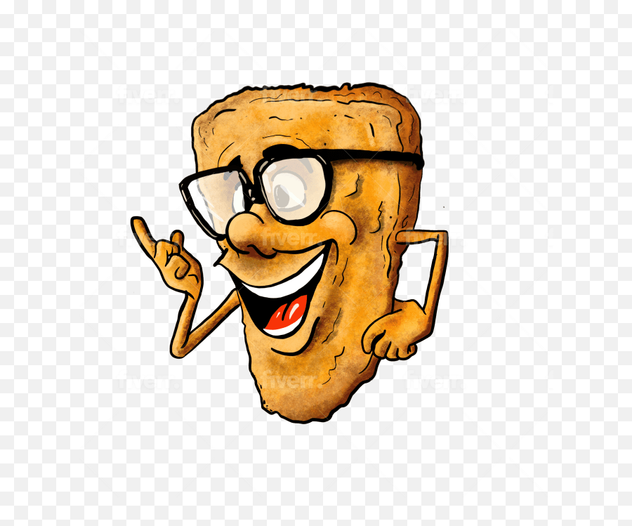 Fun Mascot Cartoon Style Logo And Font - Happy Emoji,Ifunny Logo
