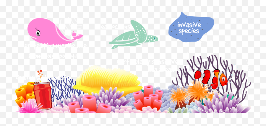 Download Noise Pollution Underwater Can - Noise Pollution Effects To Animals Clipart Emoji,Under The Sea Clipart