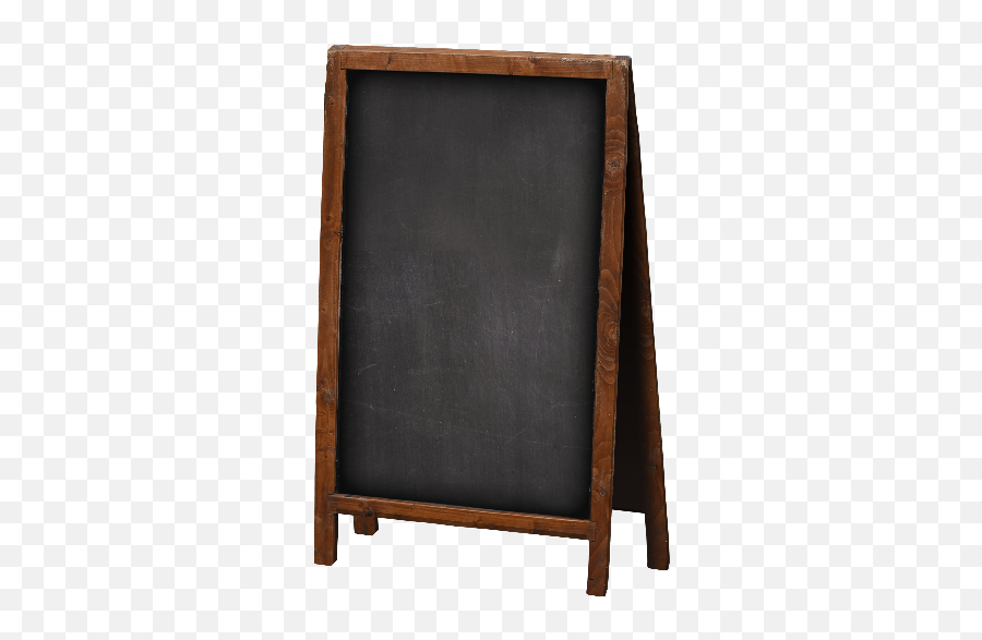Download Wood Frame Chalkboard Sign Png - Frame Sign Transparent Background Emoji,Chalkboard Png