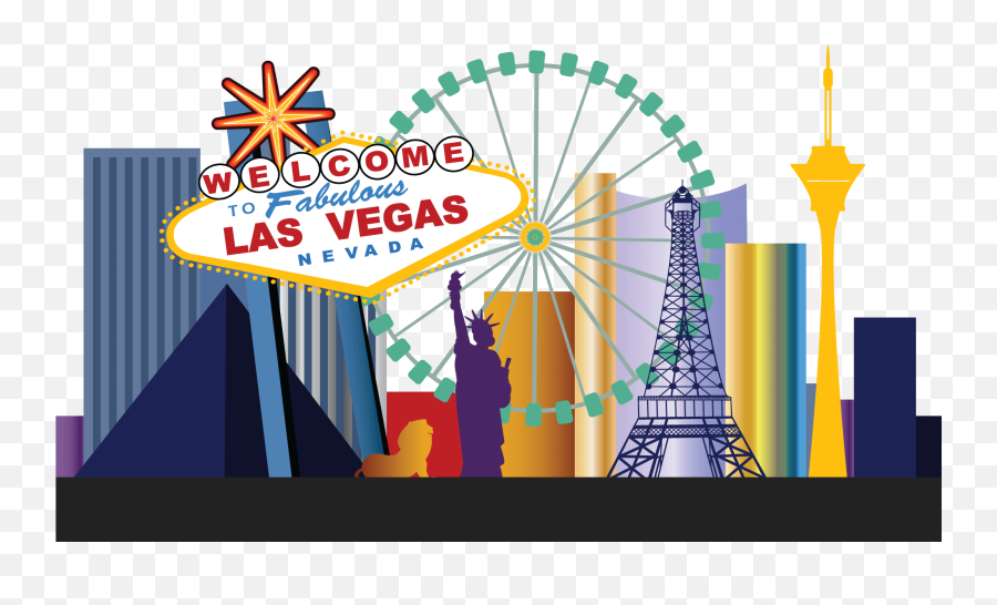 Las Vegas Sign Png - Virtual Background Of Las Vegas Emoji,Las Vegas Sign Png