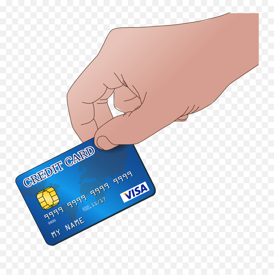 Library Of Money In A Card Graphic - Credit Card Clipart Emoji,Credit Card Clipart