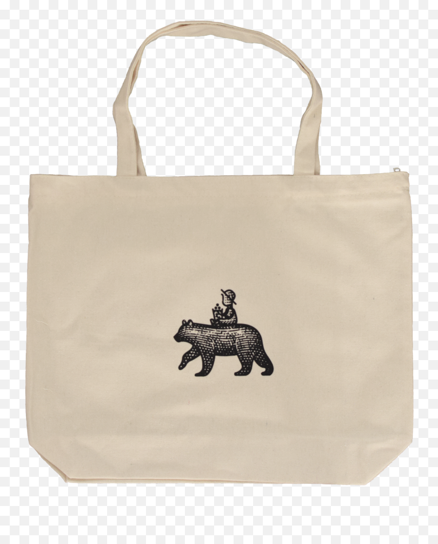 Tote Bag - Tote Bag Emoji,Bear Logo