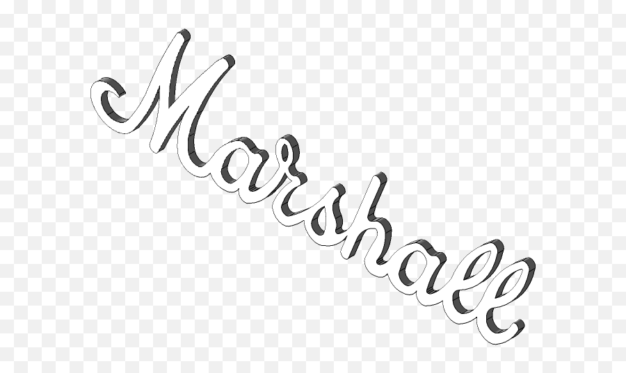 Marshall Logo - Dot Emoji,Marshall Logo