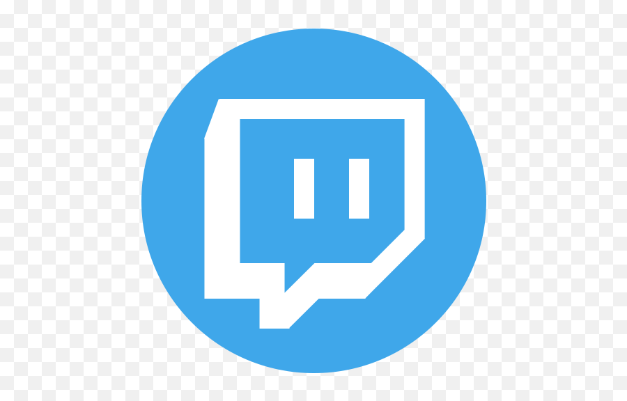 Blue Twitch Logo Transparent Full Size Png Download Seekpng - Twitch Icon Ios Png Emoji,Twitch Png