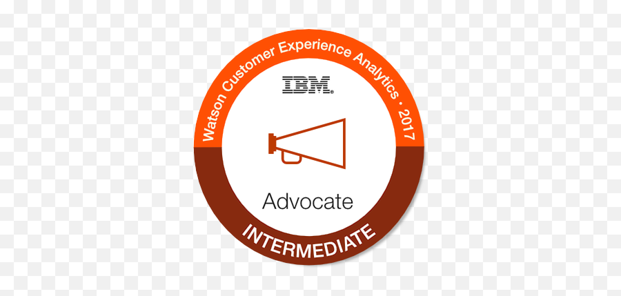 Ibm Watson Customer Experience Analytics 2017 - Intermediate Vertical Emoji,Ibm Watson Logo