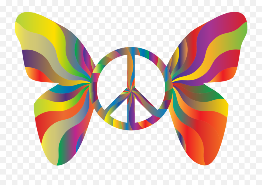 Png Clipart - Peace Spare Wheel Covers Emoji,Hippie Clipart