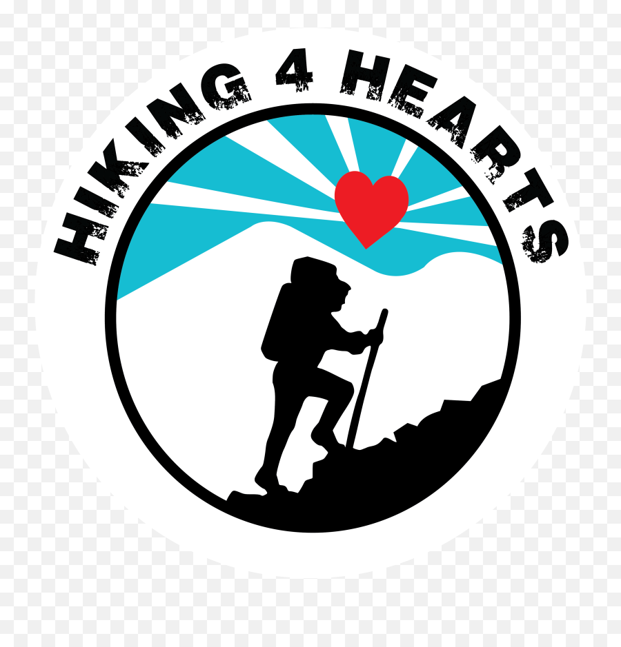 Download Official Hiking 4 Hearts Logo - Hiking Emoji,Hiking Logo
