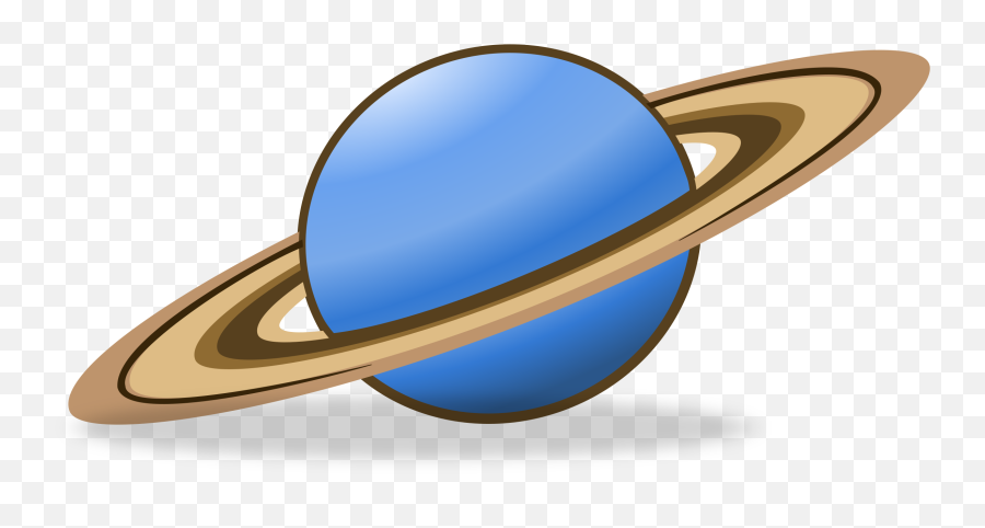Colorful Saturn Planet Clipart Free Image - Saturn Clipart Emoji,Planet Clipart