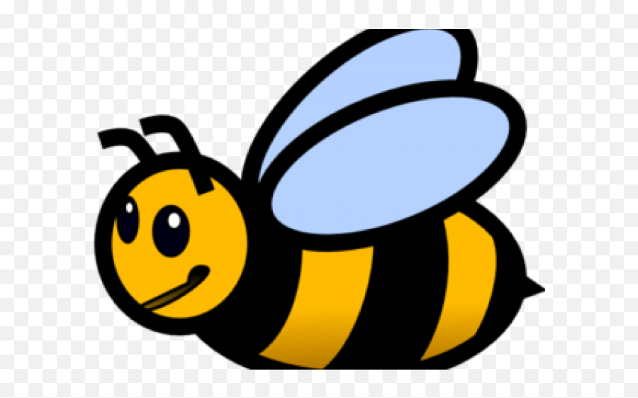 Cartoon Bees Clipart Transparent - Happy Emoji,Bee Clipart