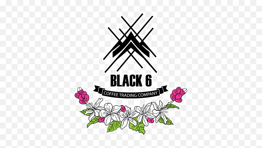 Black 6 Coffee Trading Co Emoji,Farm Scene Clipart