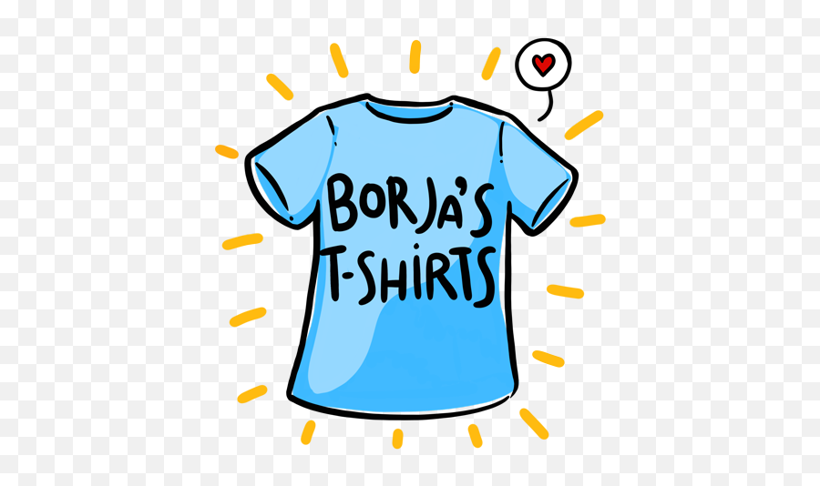 Borjau0027s T - Shirts Featuring Custom Tshirts Prints And More Short Sleeve Emoji,Logo Shirts