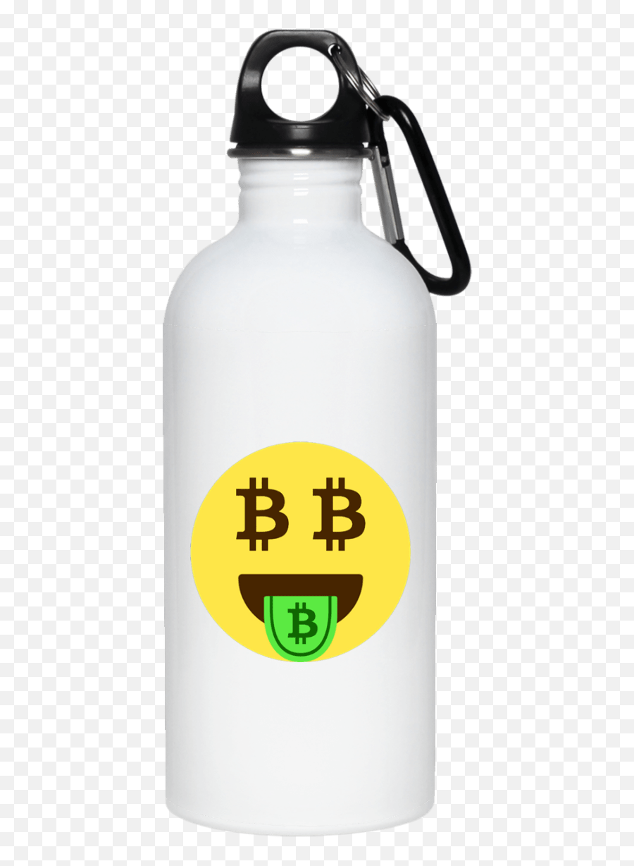Download Hd Bitcoin Emoji Stainless Steel Water Bottle - 99,Water Emoji Transparent