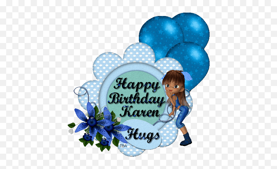 Happy Birthday Karen - Nethugscom Clipart Best Clipart Emoji,Animated Happy Birthday Clipart