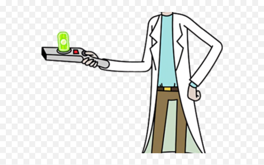 Rick And Morty Clipart Rick Sanchez - Rick With Portal Gun Emoji,Rick And Morty Transparent Background