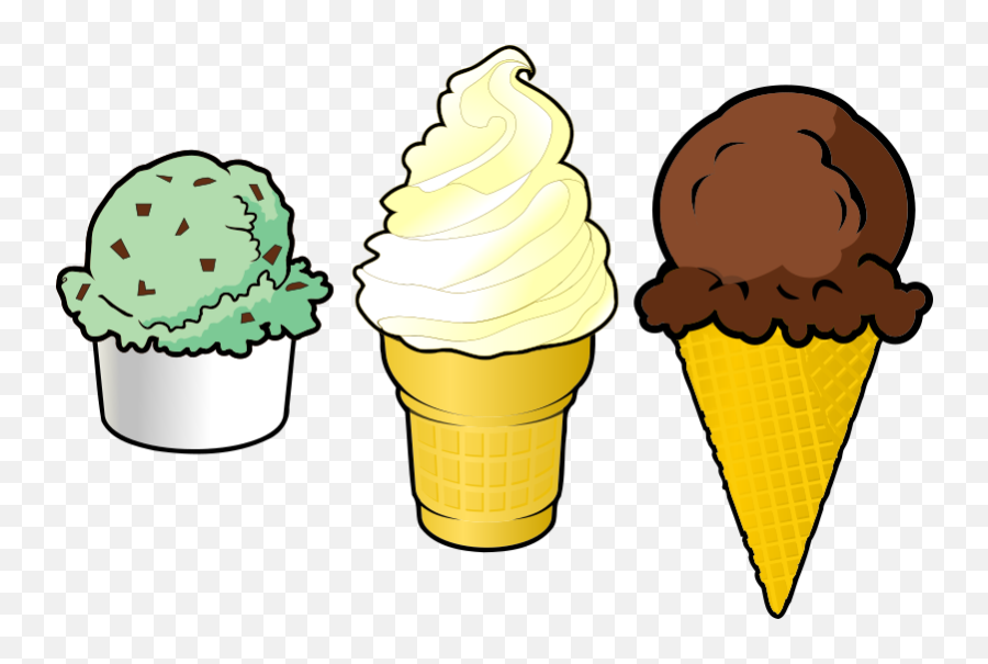 Openclipart - Clipping Culture Language Emoji,Ice Cream Cone Clipart